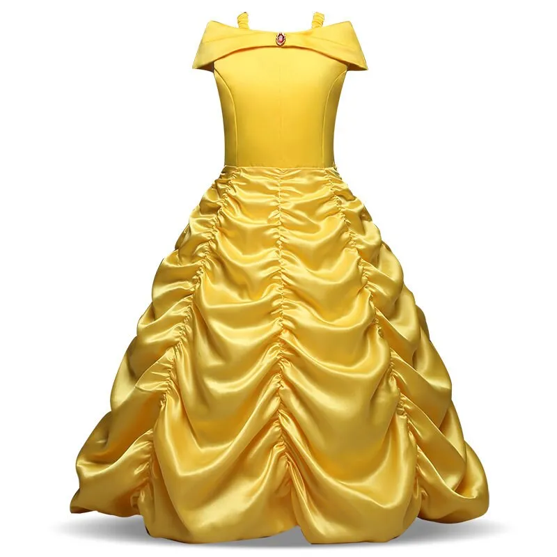 Girls Kids Halloween Cosplay Dresses Snow Queen Fancy Princess Costume 4 5 6 7 8 9 10 Year Children Carnival Party Dress Up