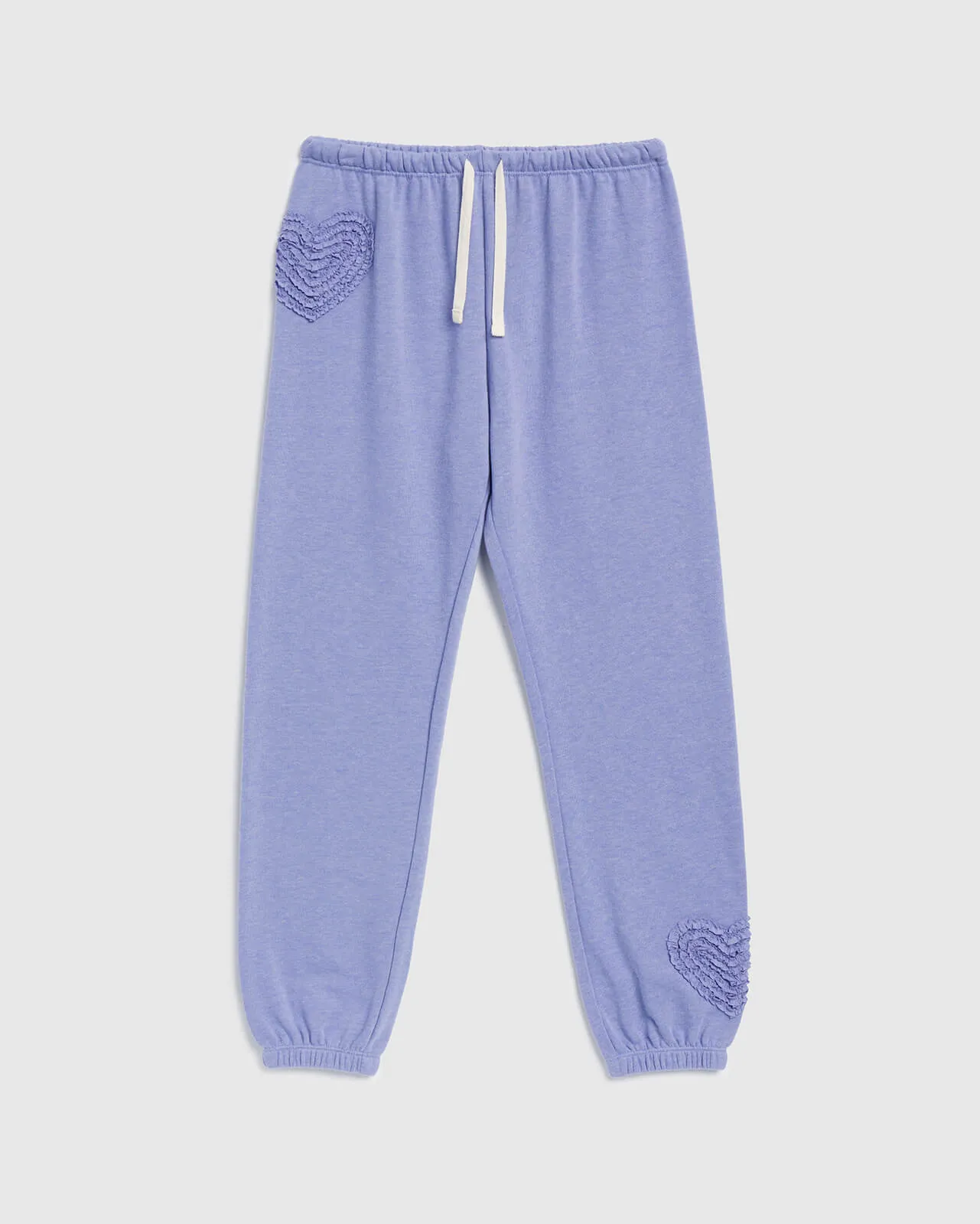 Girls Ruffle Hearts Jogger