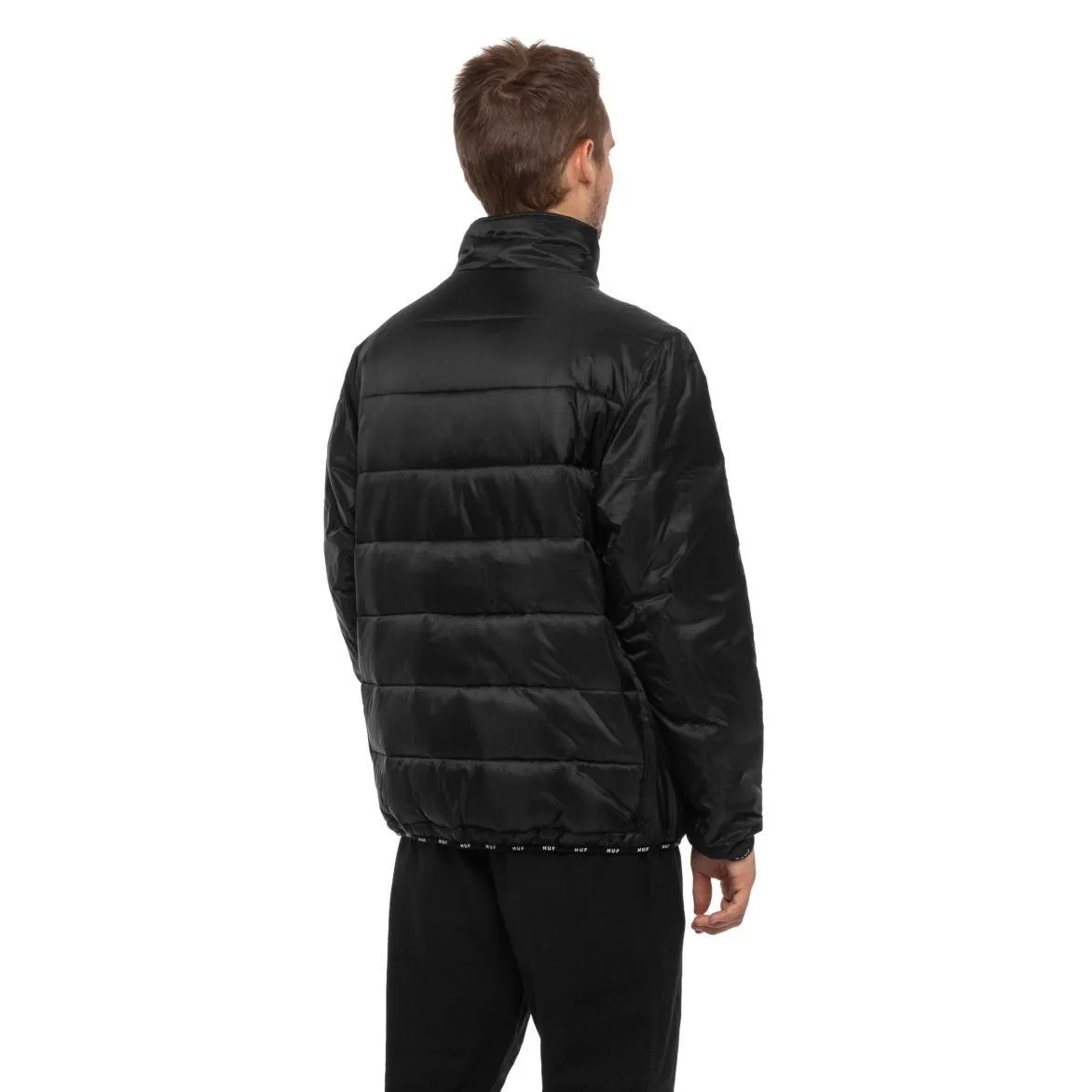 Huf Geode Puffy Jacket Black Men JK00159-BLK