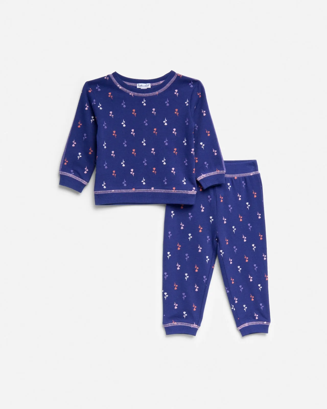 Infant Girls Fleurette Jogger Set