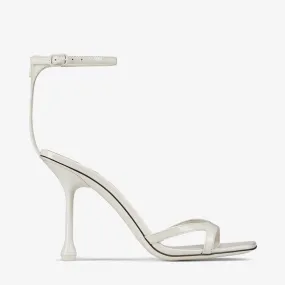 Ixia Sandal 95 Latte Patent Leather Sandals