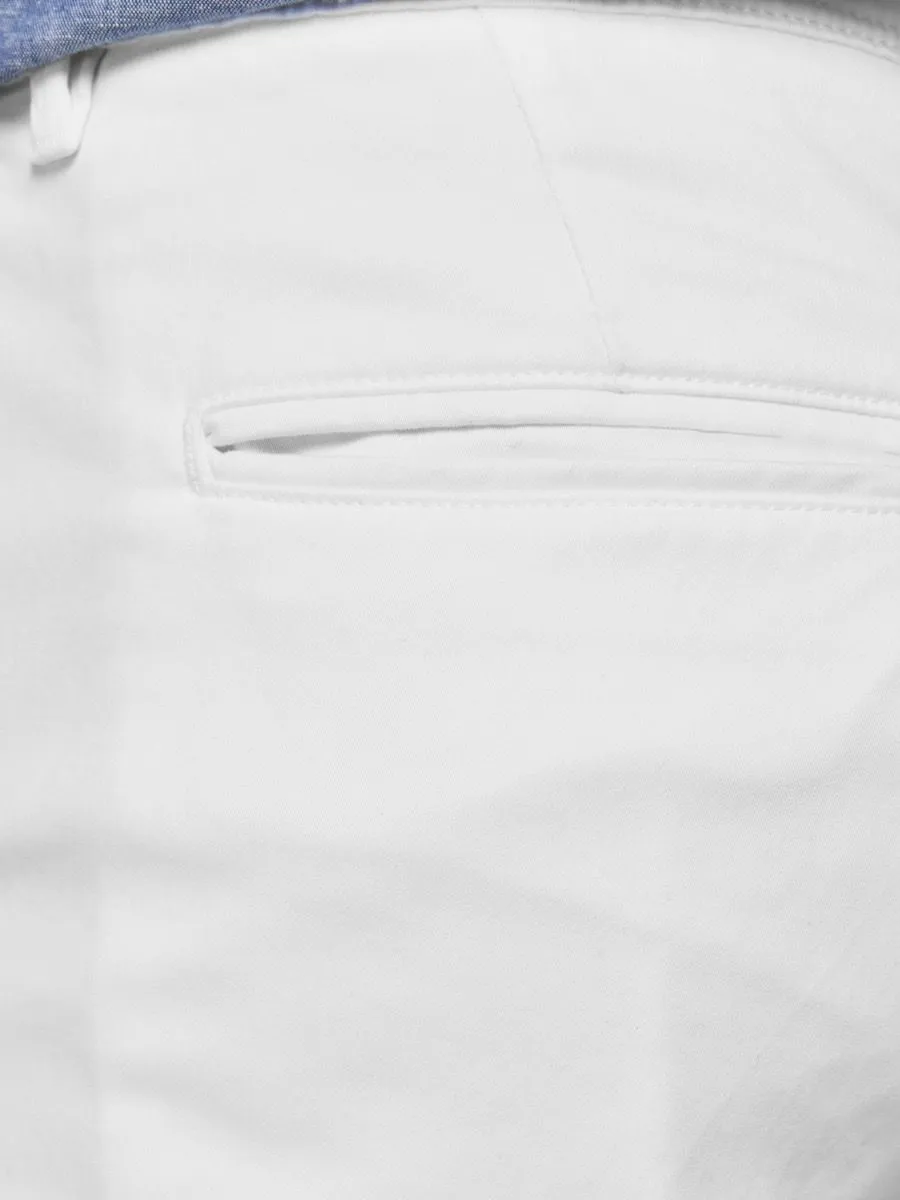 Jack & Jones Marco Bowie Slim Chinos White