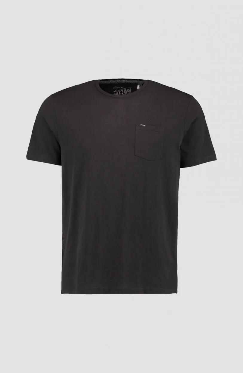 Jack's Base Regular Fit Crew T-Shirt | BlackOut - A