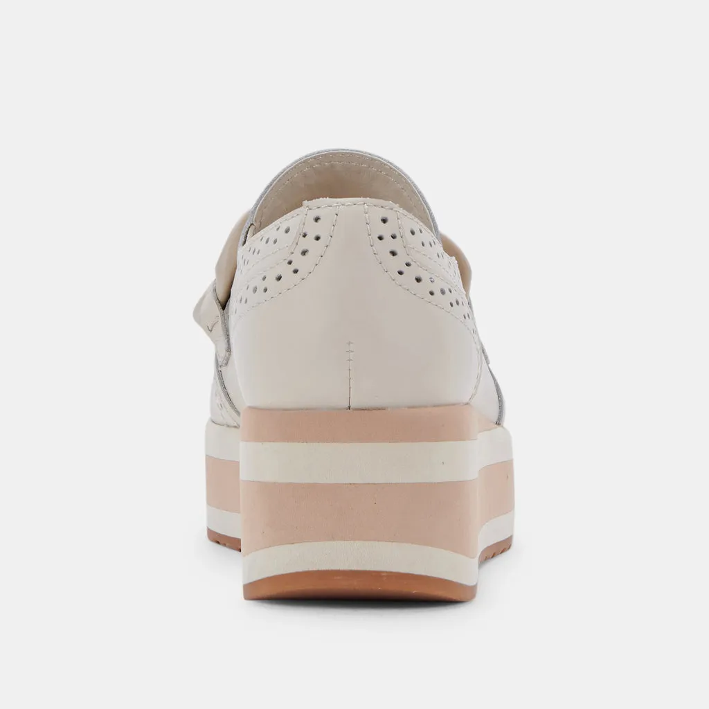 JHENEE SNEAKERS IVORY LEATHER– Dolce Vita 6798896857154