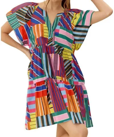 Jodifl I'Ve Been Gone Dress In Multi Color