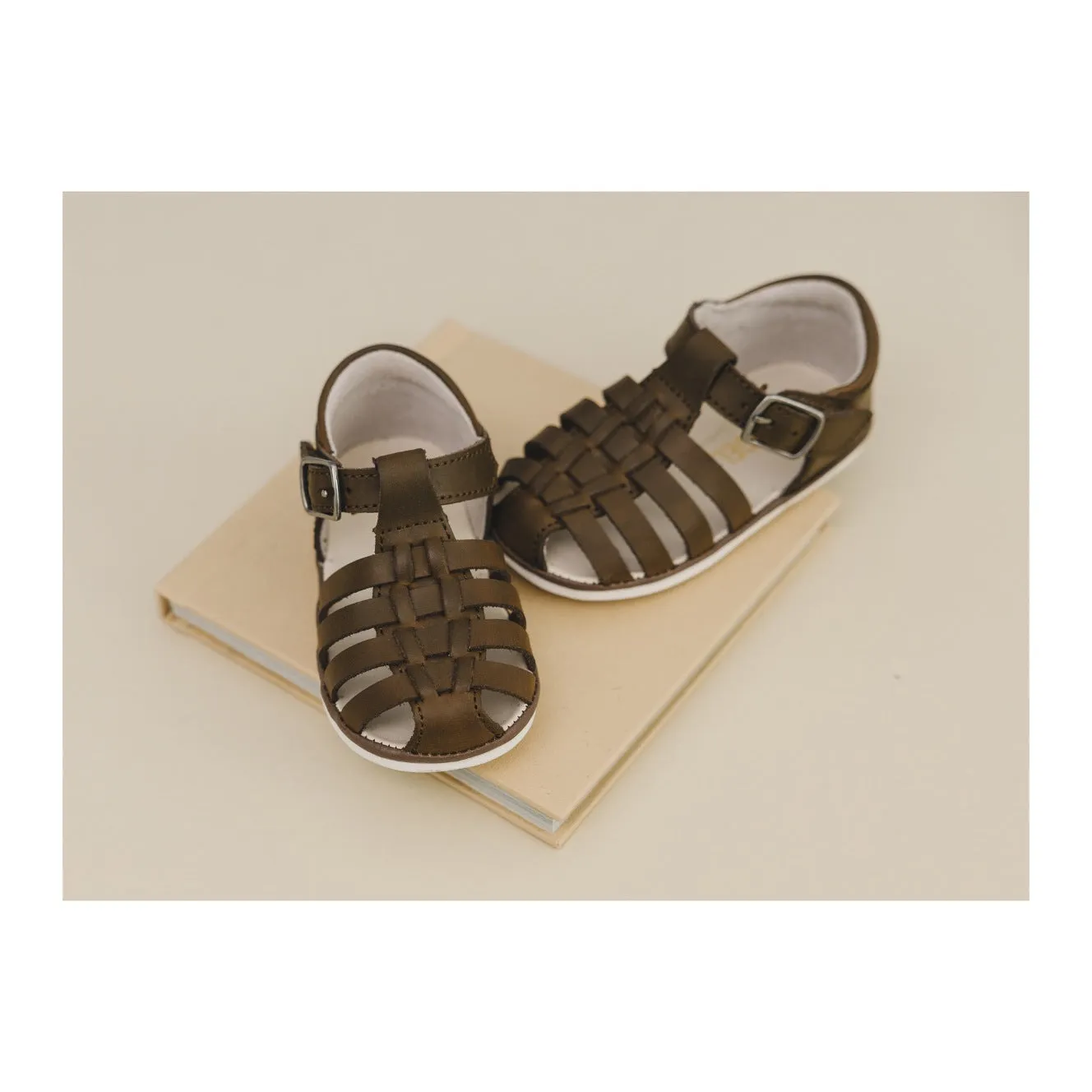 Joshua Leather Fisherman Sandal (Baby)