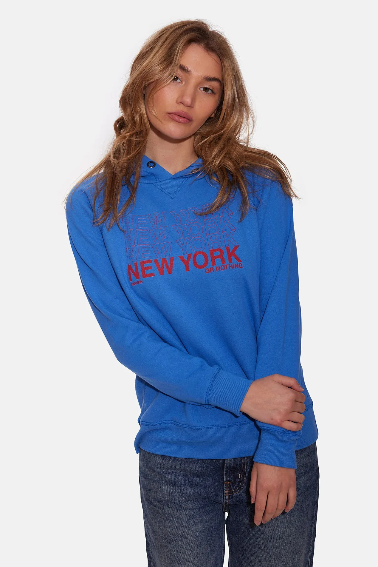 Kids New York or Nothing Hoodie Royal