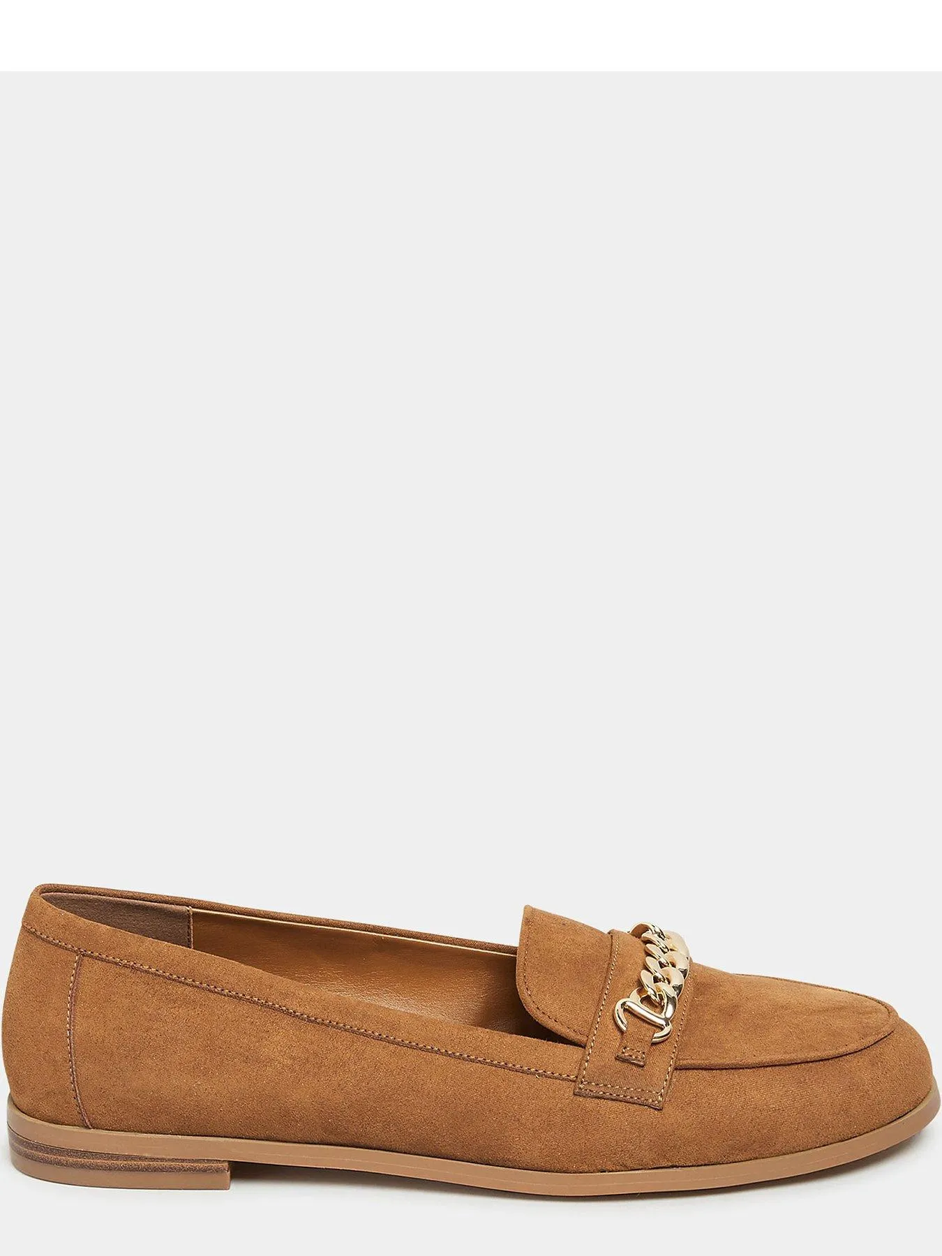 Long Tall Sally Chain Loafer - Brown