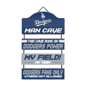 Los Angeles Dodgers Man Cave Dangle Sign