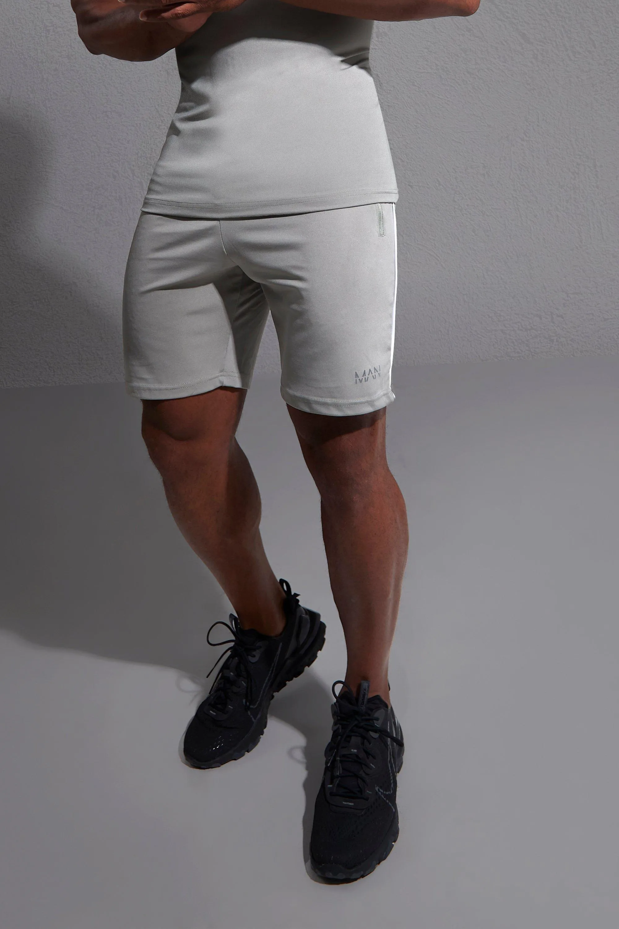 Man Active Gym Colour Block Short