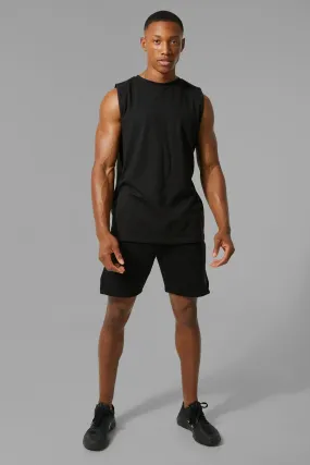 Man Active Tank Top Short Set