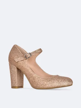 Mary Jane Round Toe Heel