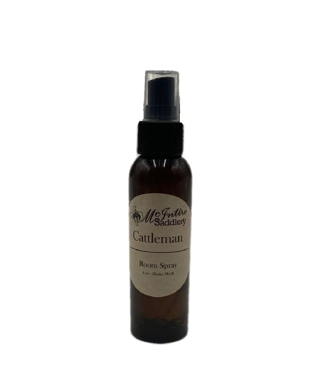 McIntire Saddlery Cattleman Scent Room Spray