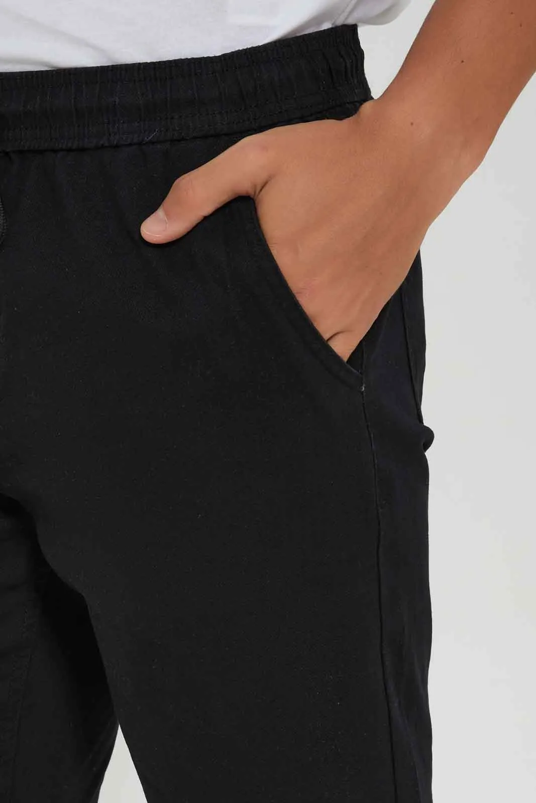 Men Black Slim Fit Jogger