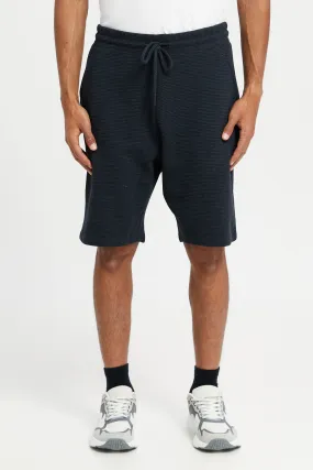 Men Charcoal Lounge Jogger Short