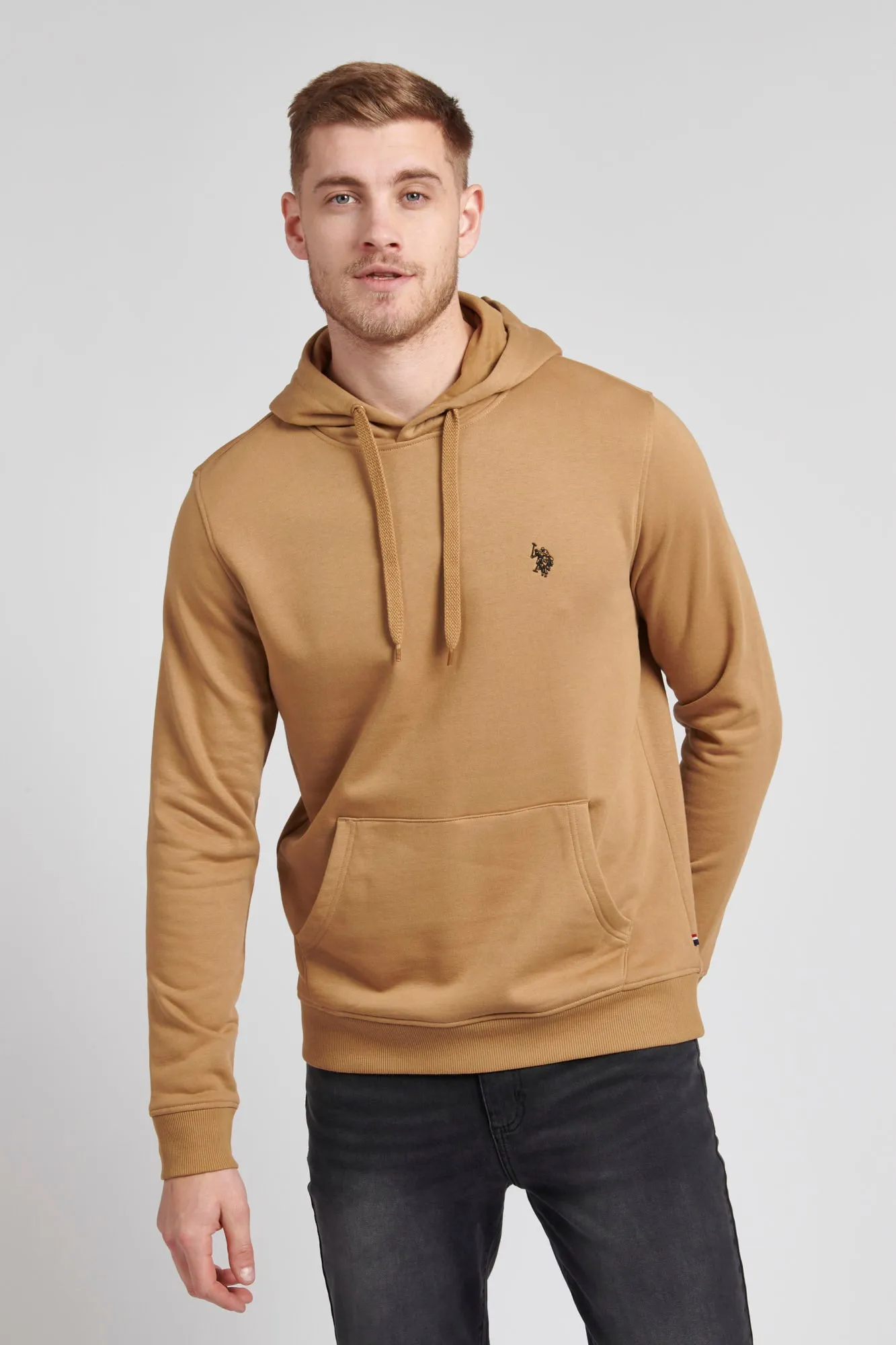 Mens Classic Fleece Hoodie in Tigers Eye