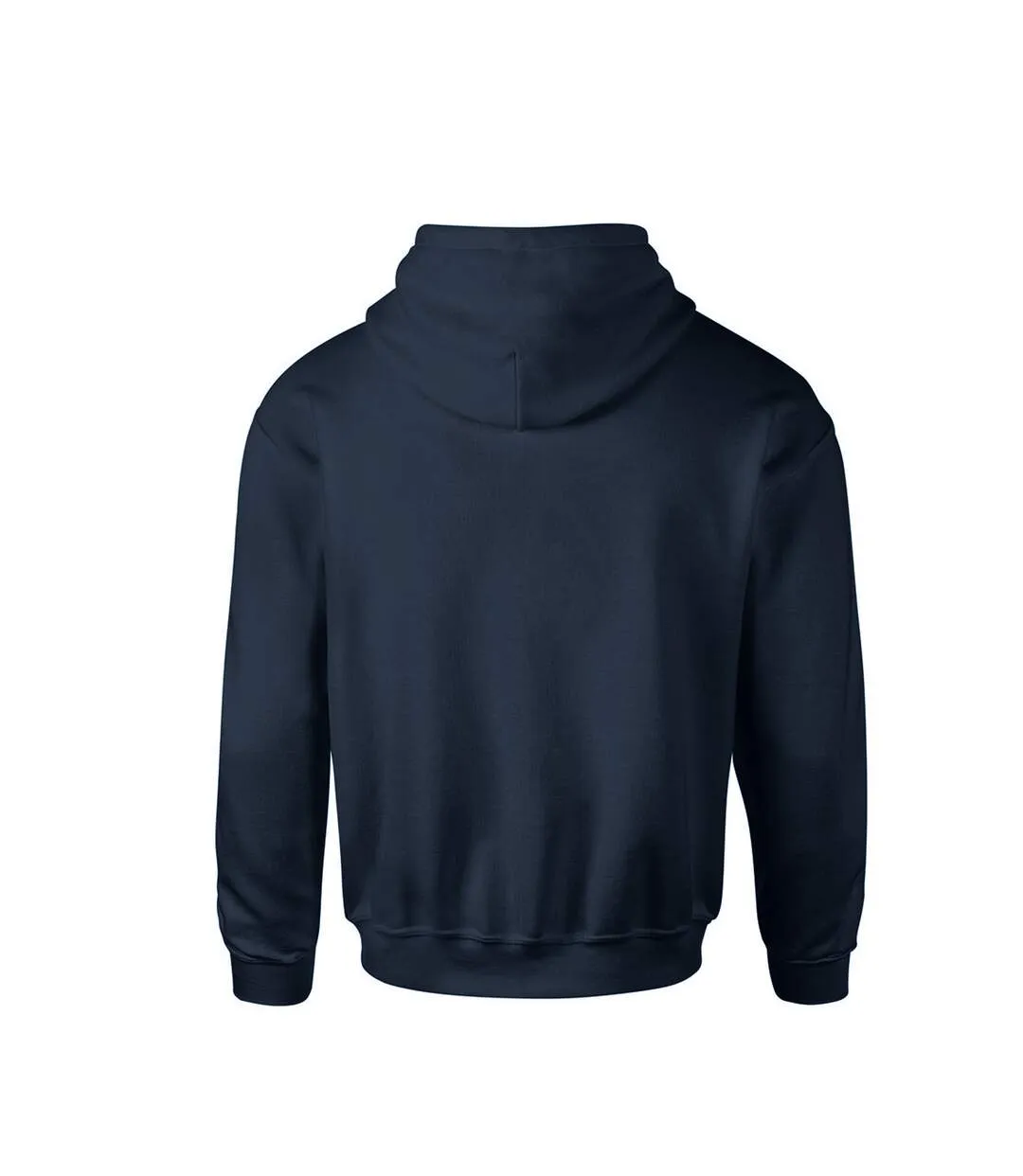 Mens full zip hoodie navy blue B&C