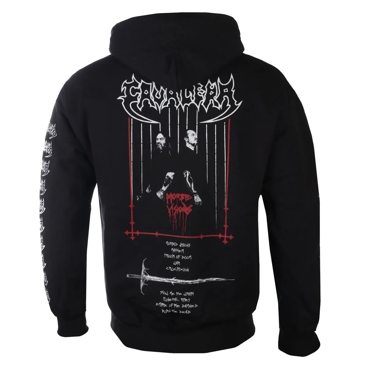 men's hoodie CAVALERA - Morbid Visions - NUCLEAR BLAST - 30690_HS  -  Metal-shop