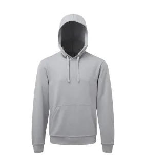 Mens spun dyed hoodie grey melange TriDri