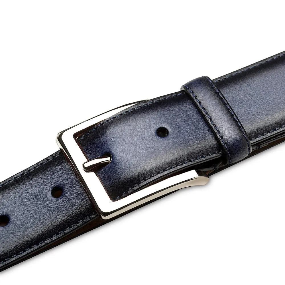 Mezlan AO11522 Classic Patina Calf-Skin Leather Men's Belt (MZB1235)