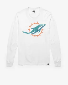 MIAMI DOLPHINS PREMIER '47 FRANKLIN LONG SLEEVE TEE