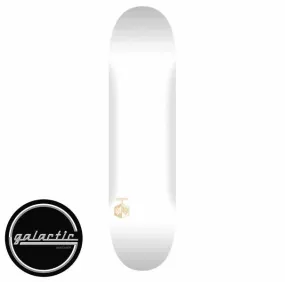 Mini Logo Chevron Detonator Solid White Deck 8.25