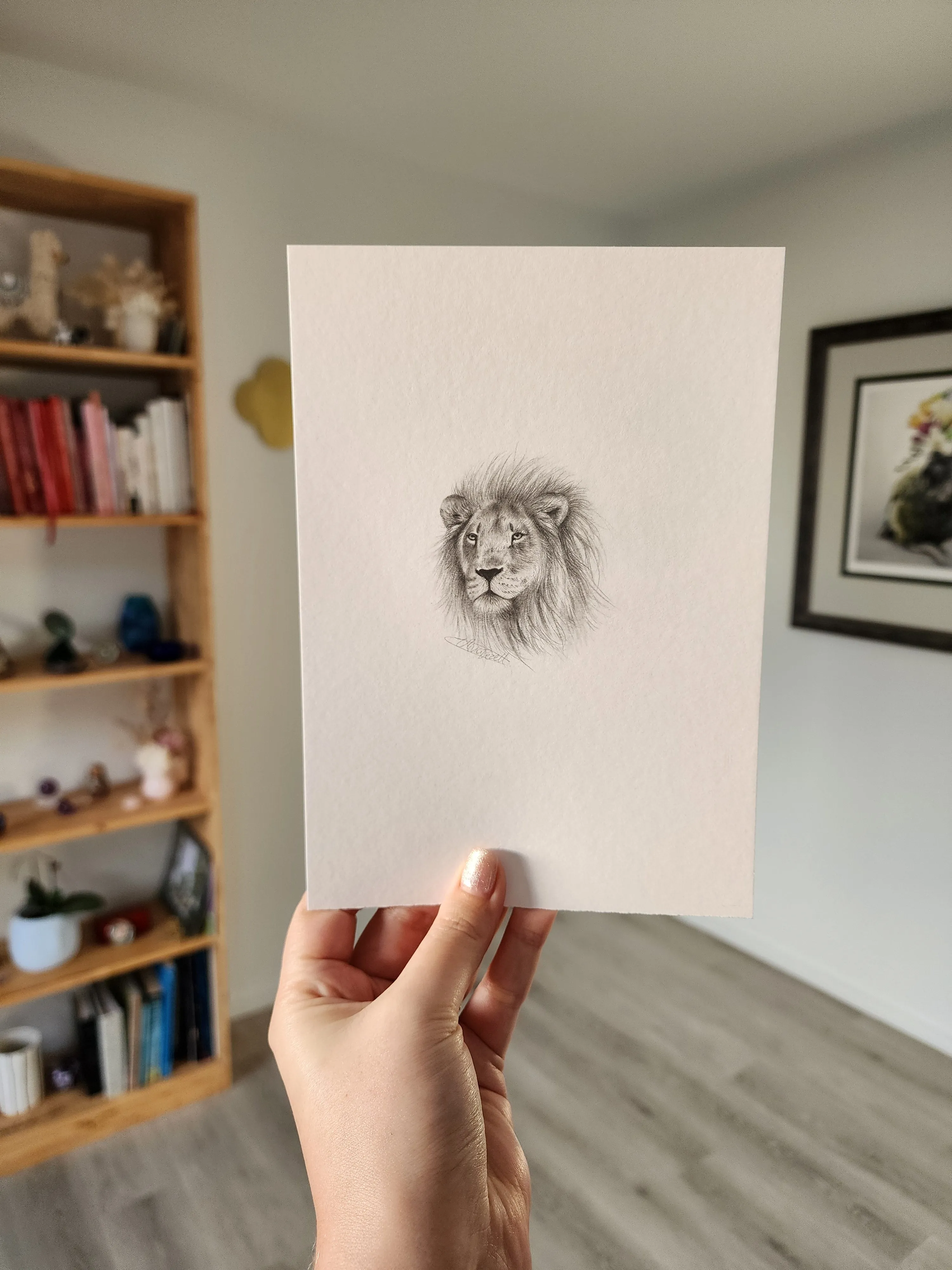 Mini one-off original 'Lion'