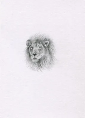 Mini one-off original 'Lion'