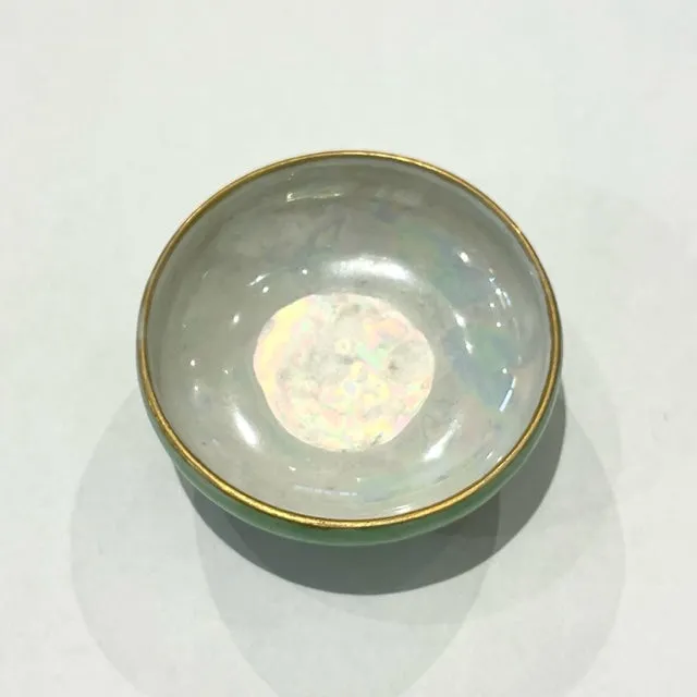 Mini Trinket Dish ? Pearlescent Mint