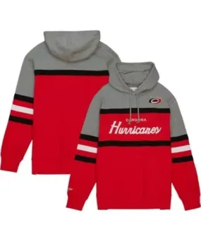 Mitchell & Ness Men's NHL Carolina Hurricanes Head Coach Pullover Hoodie