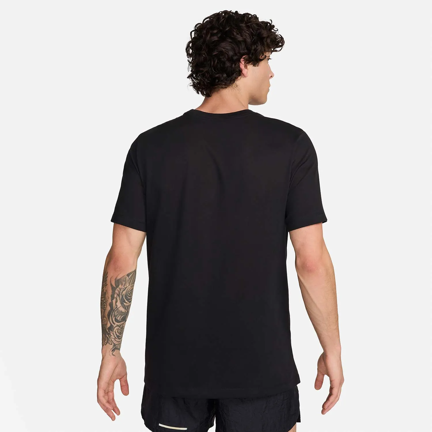 Nike Dri-FIT Swoosh Maglietta  Black