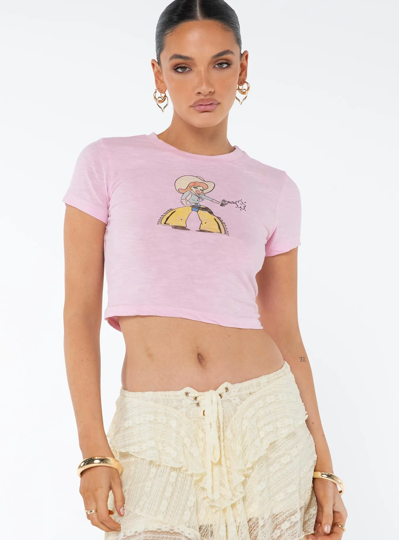 Northstar Baby Tee Pink