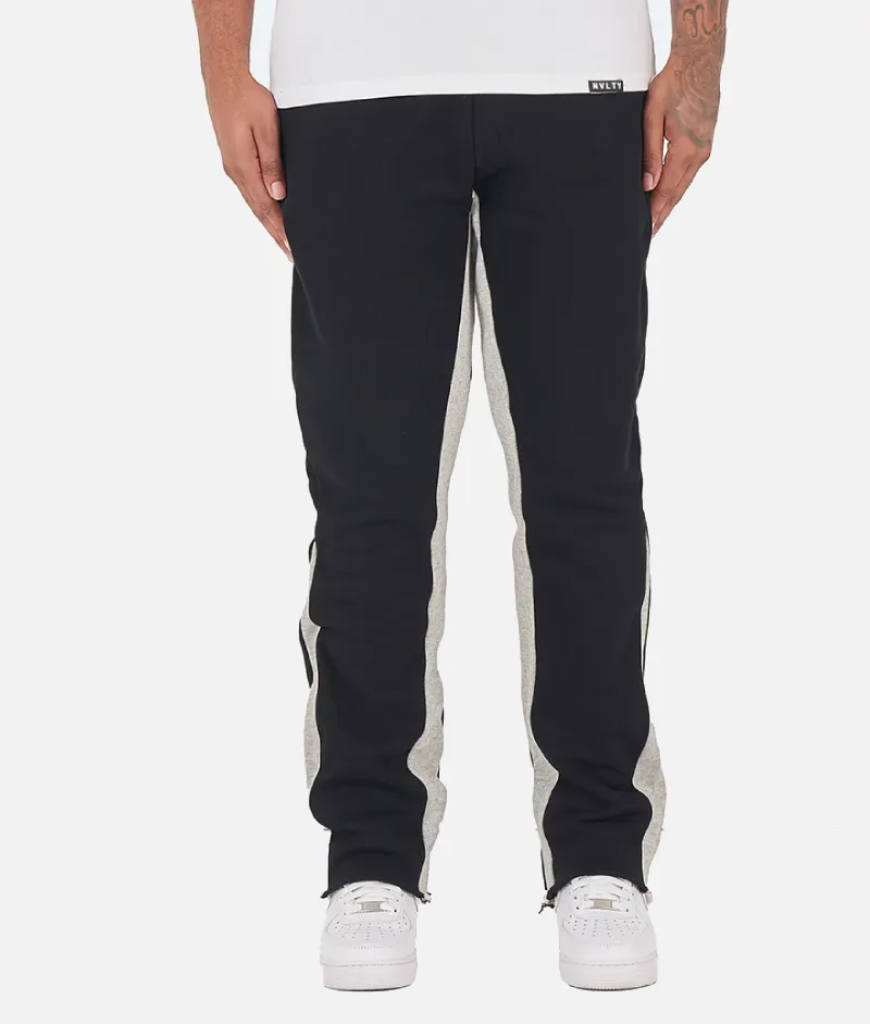 Nvlty Vintage Flare Tracksuit Black | Upto 30% Off