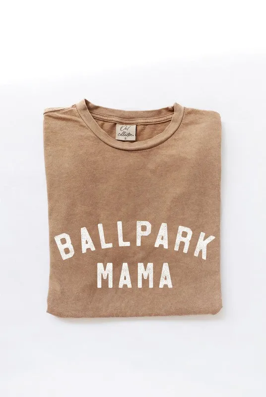 Oat Collective | Ballpark Mama Mineral Graphic Top