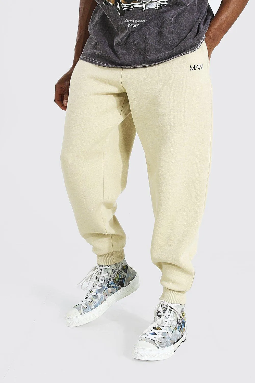 Original Man Oversized Jogger | boohooMAN UK