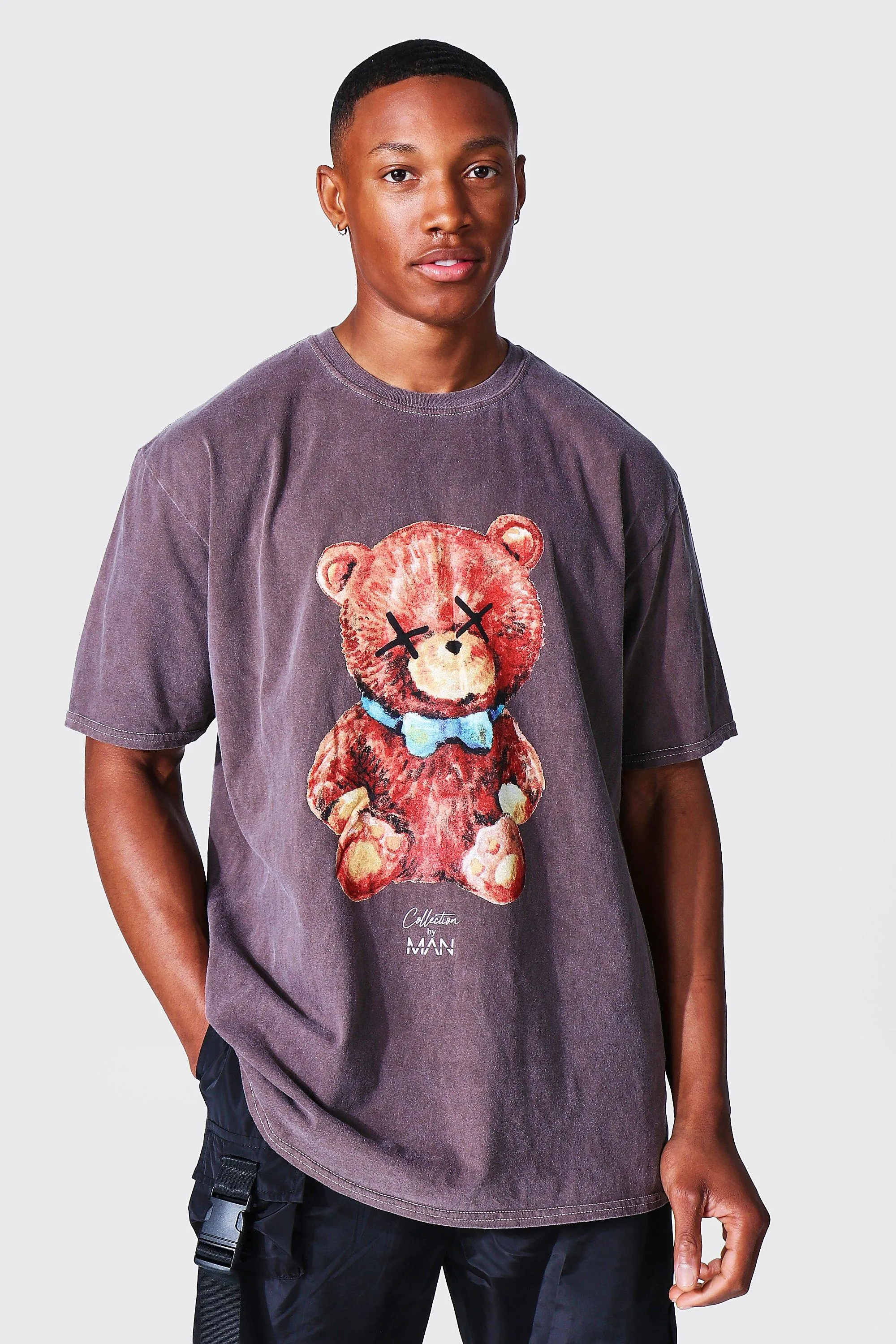 Oversized Man Teddy Overdye T-shirt