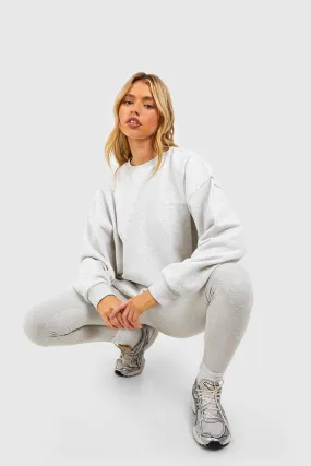 Oversized Sweatshirt And Legging Tracksuit