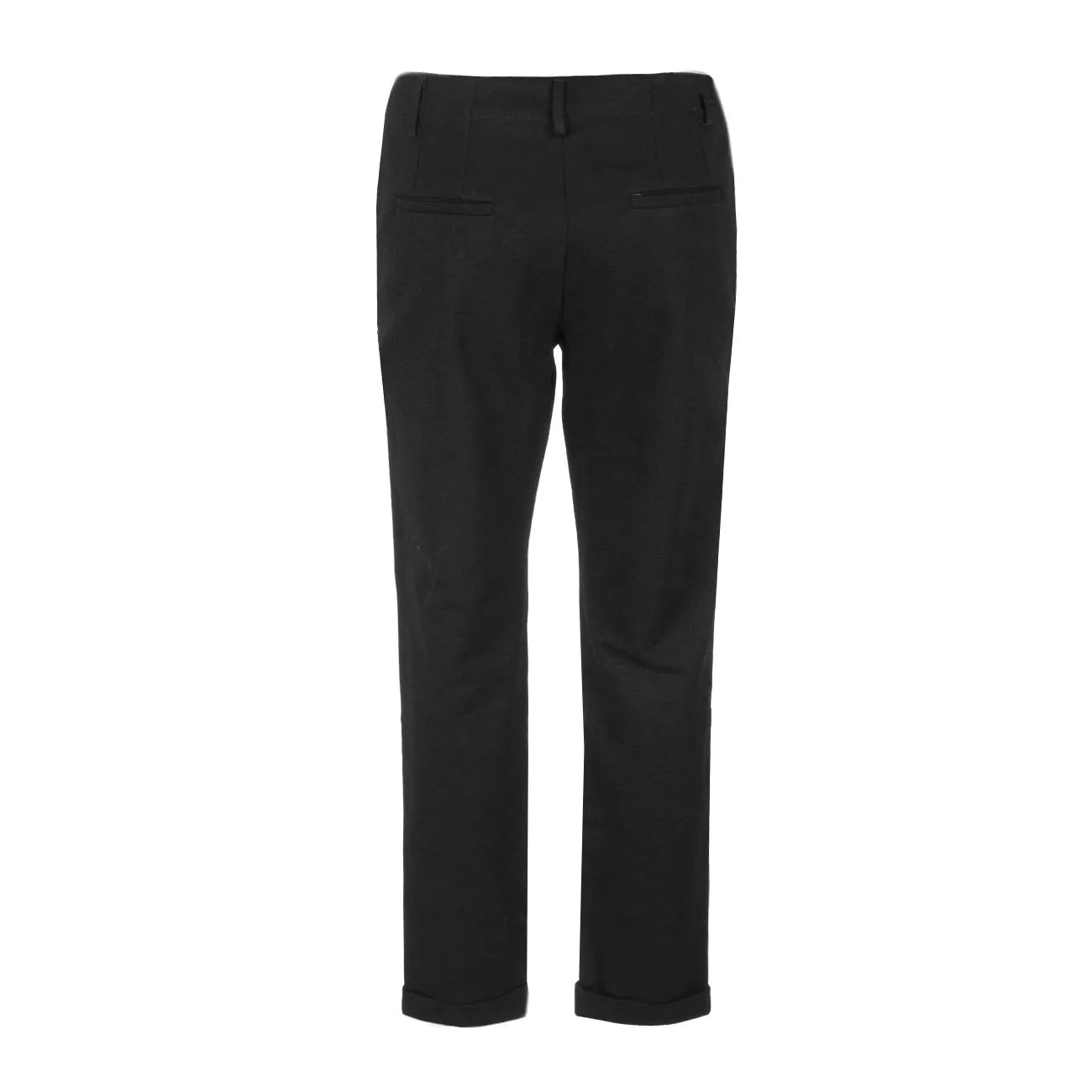 PANTALONE IN LANA TECNICA Donna Nero