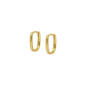 Pendientes MINI OVAL ORO