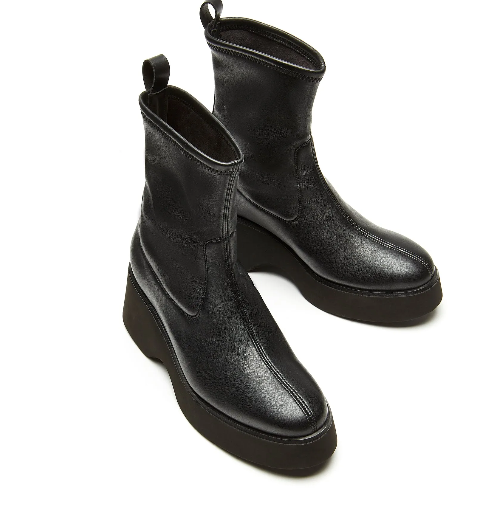 PERRIE LEATHER BOOTIE