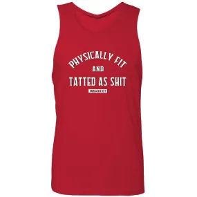 Physically Fit Men's Red Tank