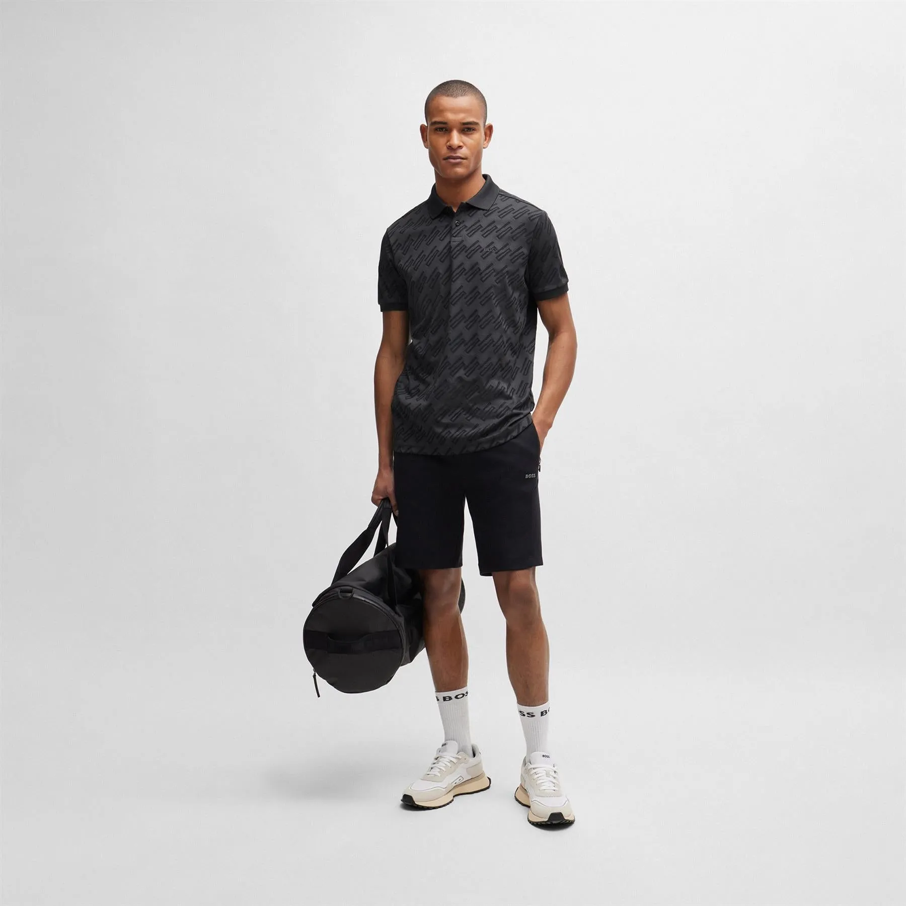 Pirax Relaxed Fit Polo Charcoal - SU24