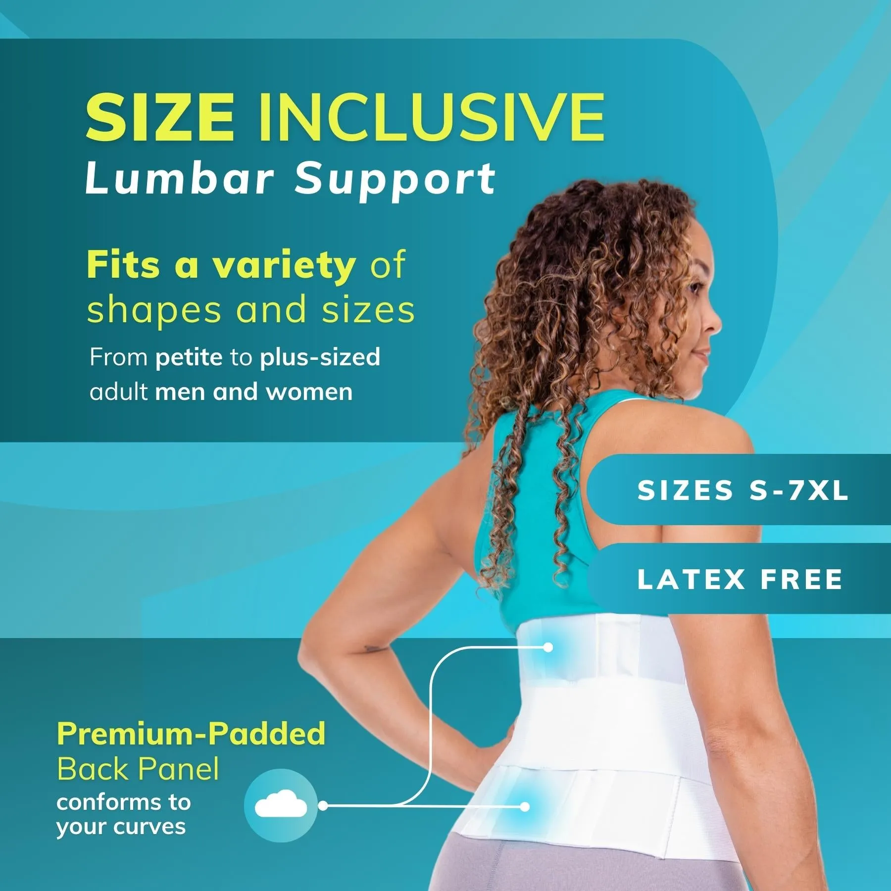 Plus Size Back Brace | Bariatric Big & Tall Support in Extra Large Overweight to Morbidly Obese Sizes