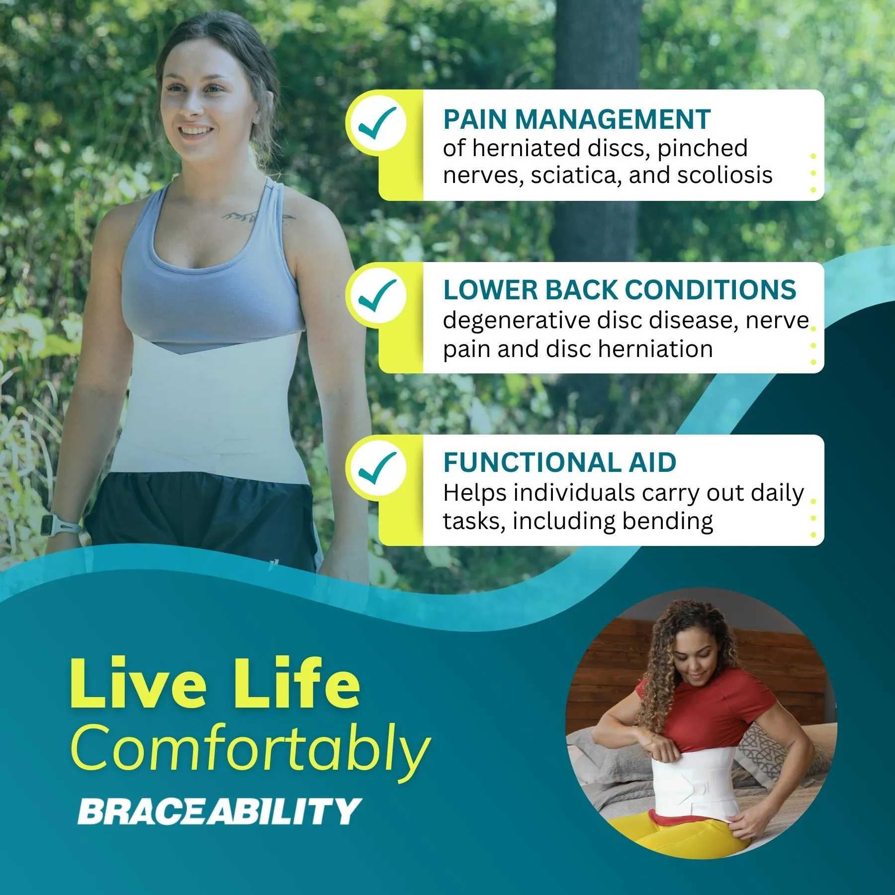 Plus Size Back Brace | Bariatric Big & Tall Support in Extra Large Overweight to Morbidly Obese Sizes