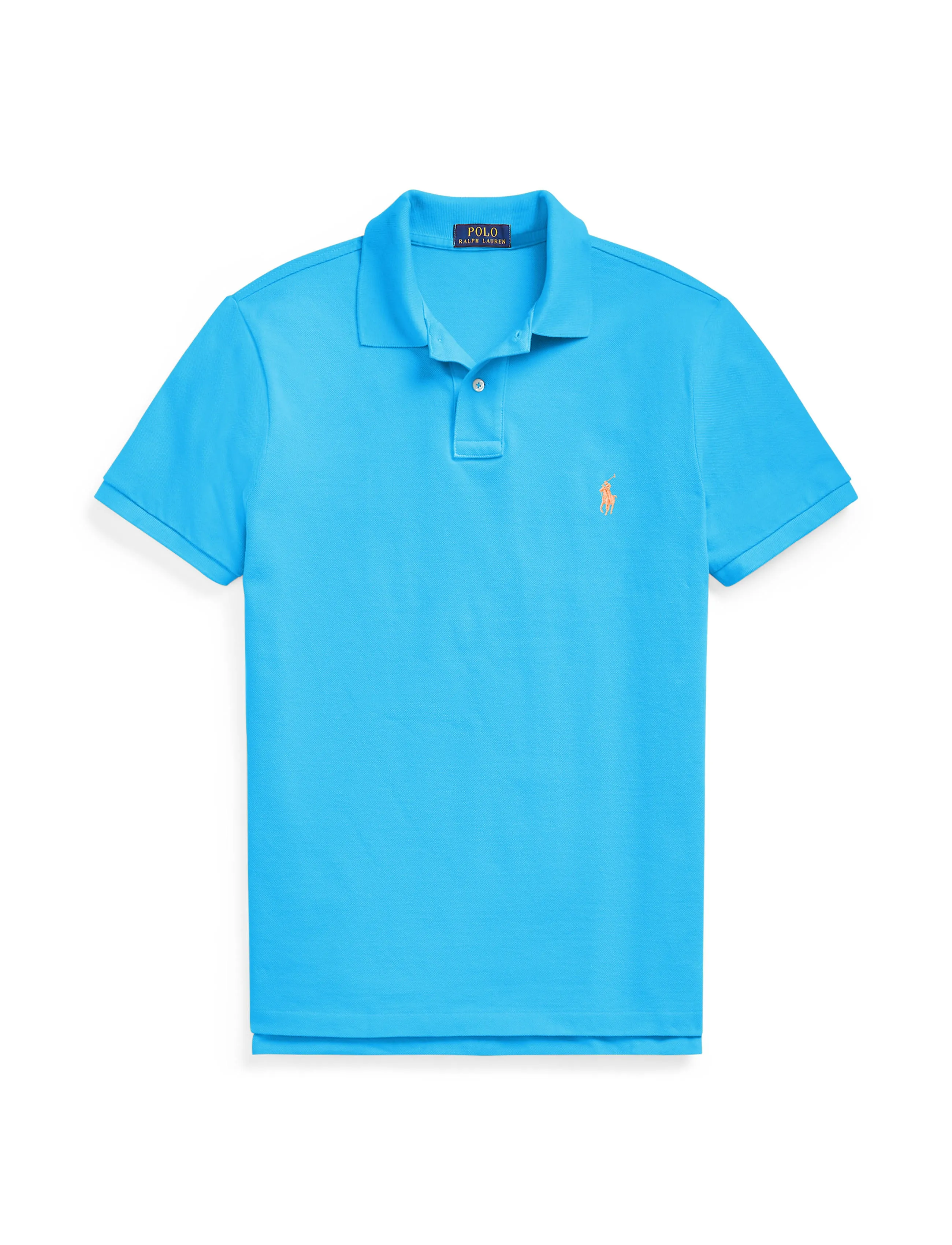 Polo Ralph Lauren Slim Fit Mesh Polo Cove Blue