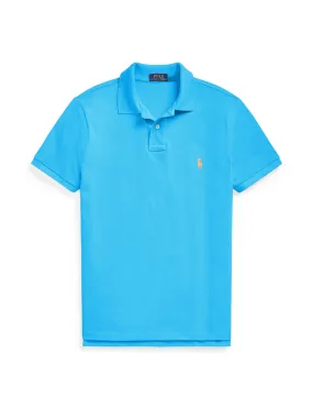 Polo Ralph Lauren Slim Fit Mesh Polo Cove Blue