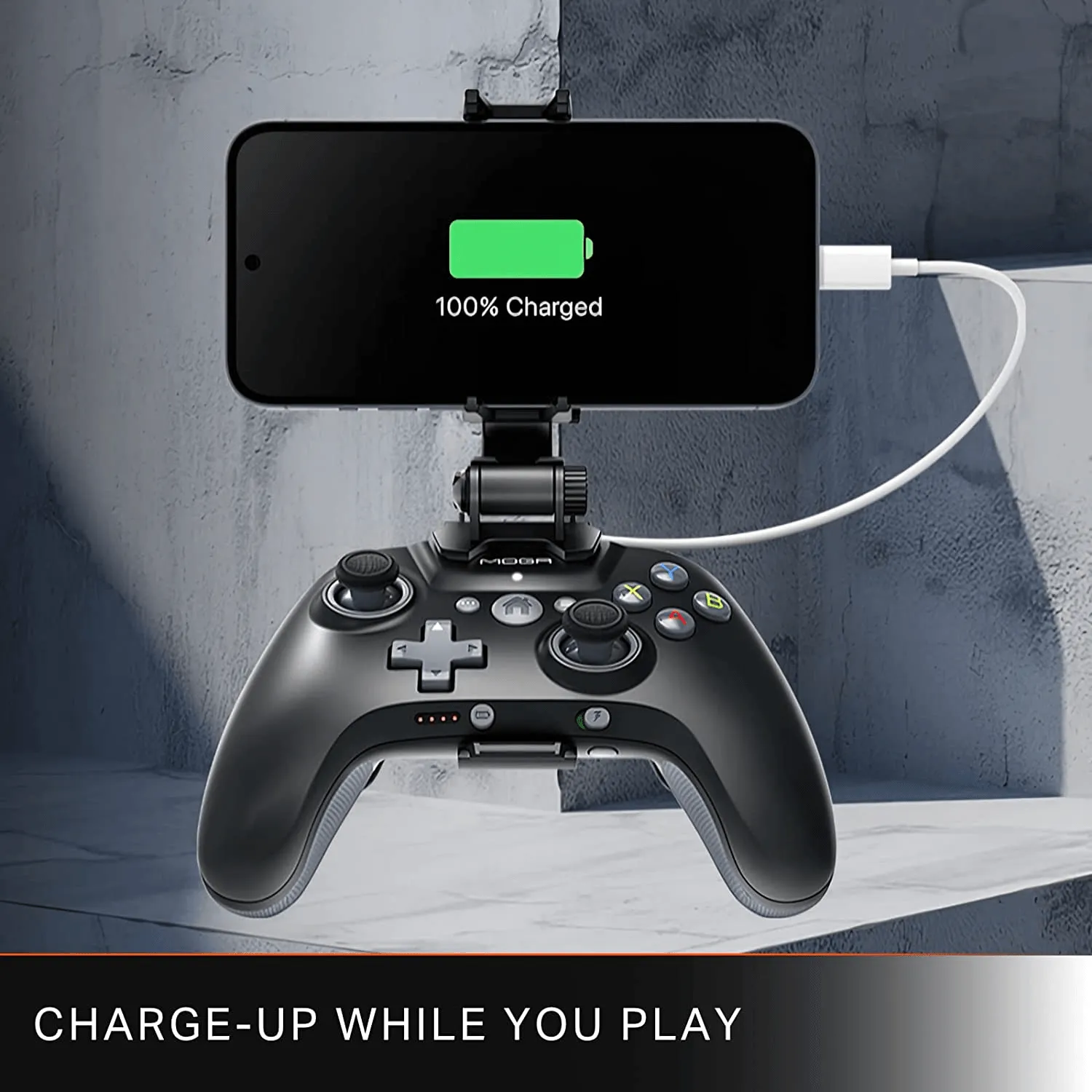 PowerA MOGA Mobile Gaming XP5-i Plus iOS TV Bluetooth Controller Mobile iPhone/Ipad /Apple & Cloud