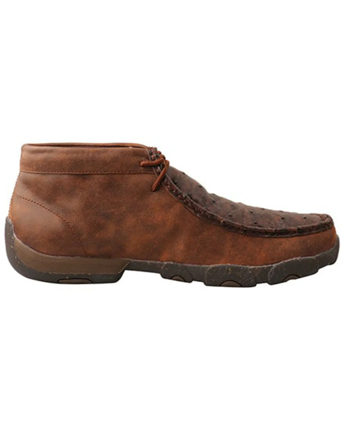 Product Name:  Twisted X Men's Ostrich Chukka Shoes - Moc Toe