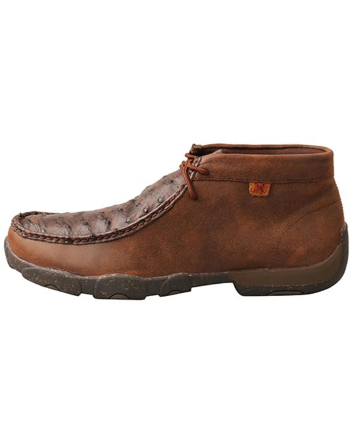 Product Name:  Twisted X Men's Ostrich Chukka Shoes - Moc Toe