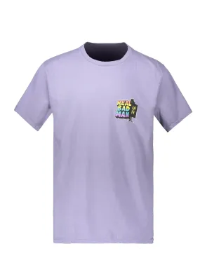 Real Bad Man Crimewave MFG S-S Tee - Purple